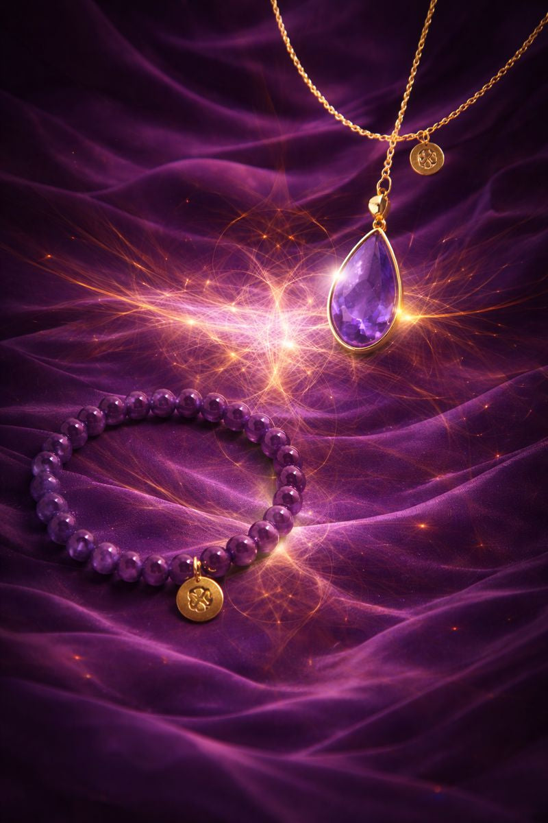 Ritual de Activación para el Conjunto Dije-Pulsera Amatista