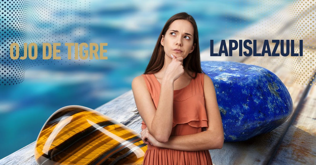 Ojo de Tigre Dorado vs. LapisLazuli: Atrae Abundancia o Claridad Mental - Descubre Tu Piedra de la Suerte