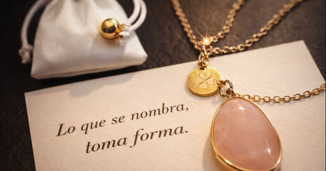Ritual de activacion para el Conjunto de Dije y Pendientes de Cristal Rosa